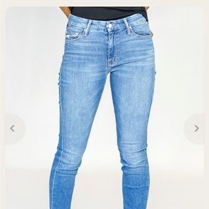 Mother Denim The Looker ankle in Tequila Mockingbird